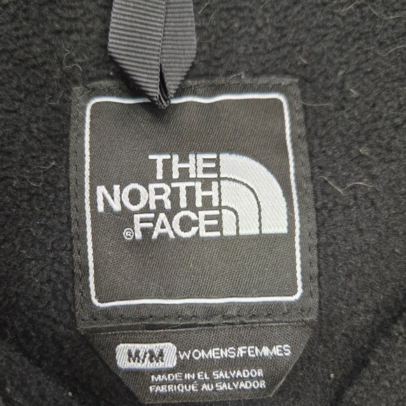 The North Face Black Polartec Recycled Denali Fleece Full Zip Jacket Size Medium - Picture 7 of 11